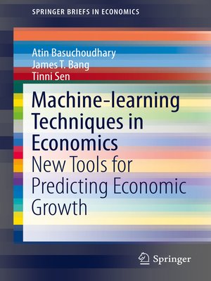 cover image of Machine-learning Techniques in Economics